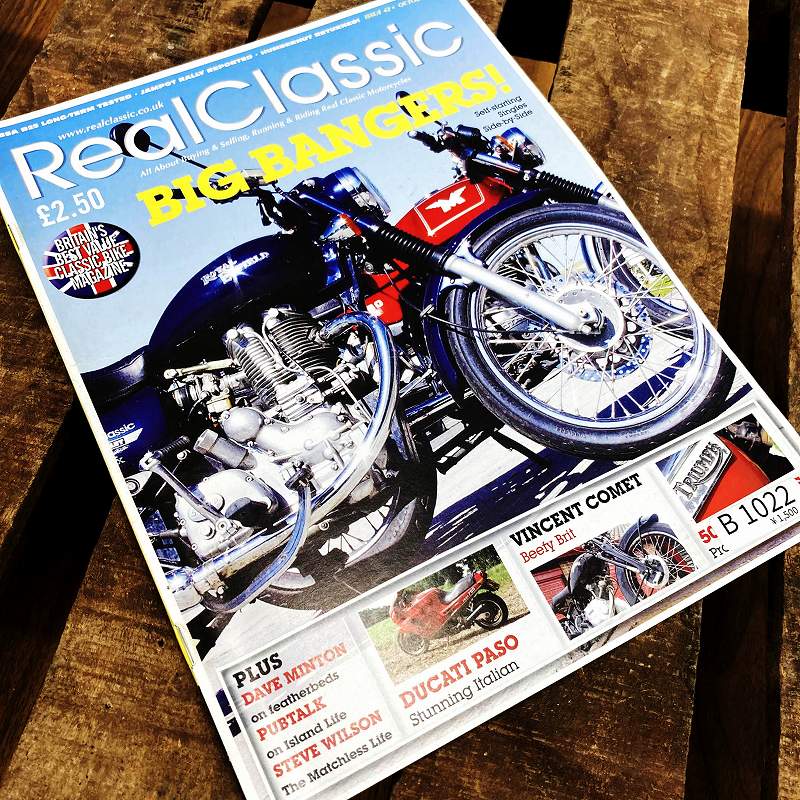 B1022 「Real Classic」リアルクラシック　ヴィンテージバイク　英国車　古本　雑誌|ヴィンテージブック/本/雑誌