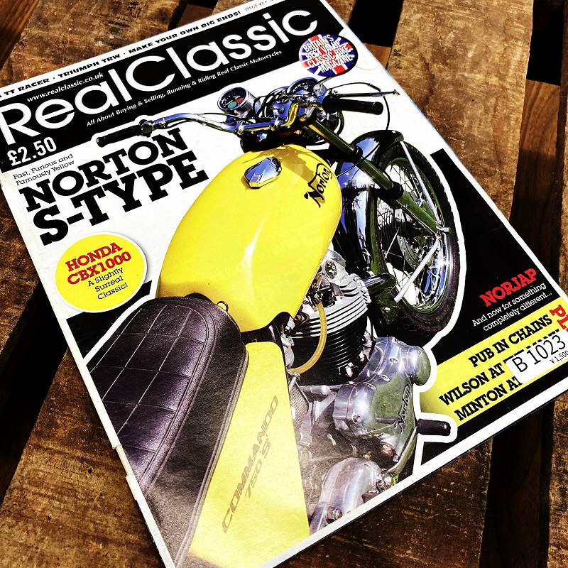 B1023 「Real Classic」リアルクラシック　ヴィンテージバイク　英国車　古本　雑誌|ヴィンテージブック/本/雑誌