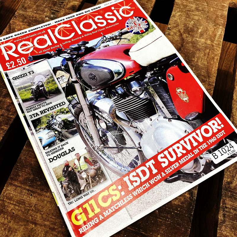B1024 「Real Classic」リアルクラシック　ヴィンテージバイク　英国車　古本　雑誌|ヴィンテージブック/本/雑誌
