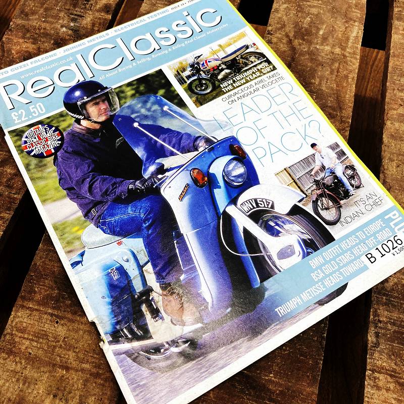 B1026 「Real Classic」リアルクラシック　ヴィンテージバイク　英国車　古本　雑誌|ヴィンテージブック/本/雑誌