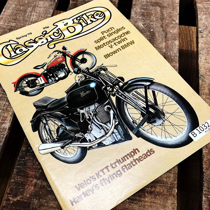 B1032 「Classic Bike」クラッシックバイク ヴィンテージバイク　英国車　古本　雑誌