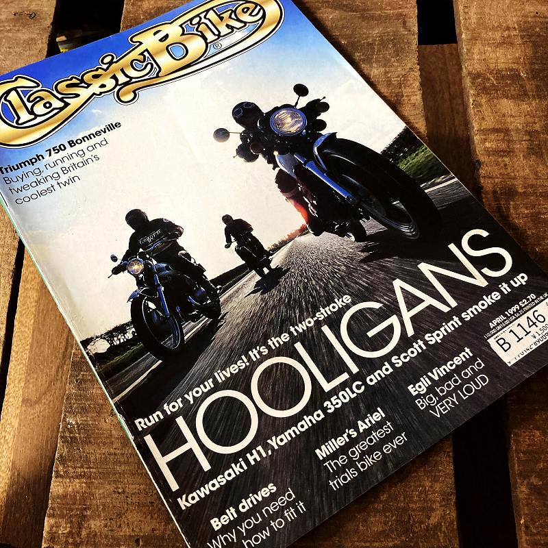 B1146 「Classic Bike」クラッシックバイク ヴィンテージバイク　英国車　古本　雑誌