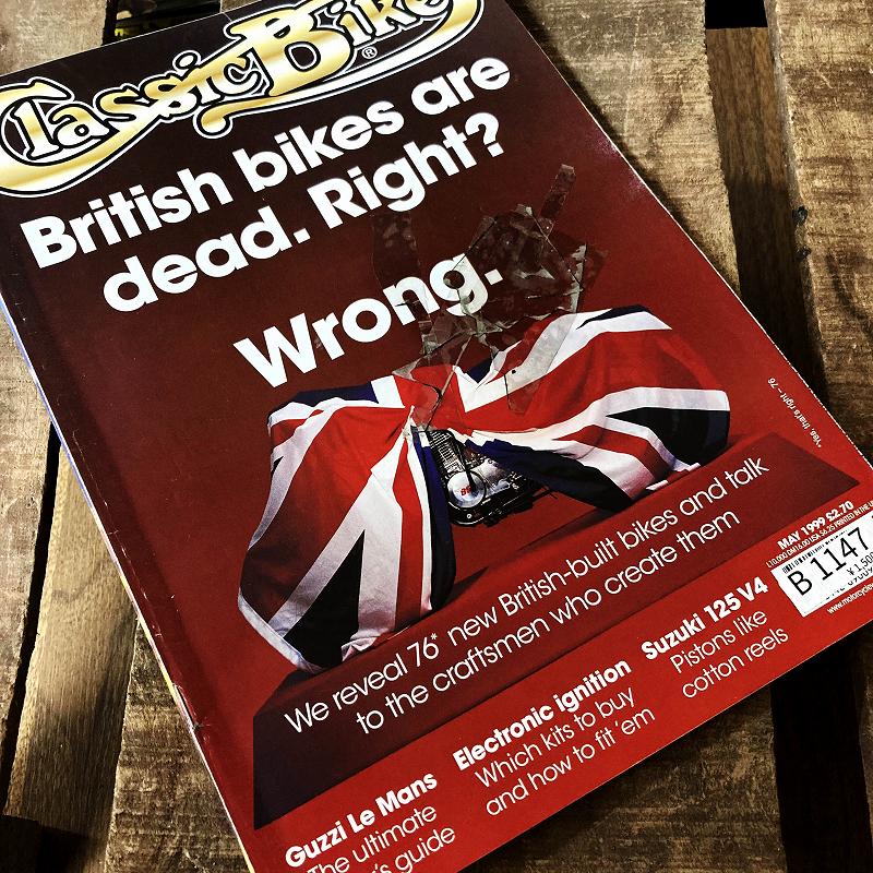 B1147 「Classic Bike」クラッシックバイク ヴィンテージバイク　英国車　古本　雑誌