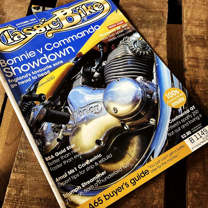 B1149 「Classic Bike」クラッシックバイク ヴィンテージバイク　英国車　古本　雑誌