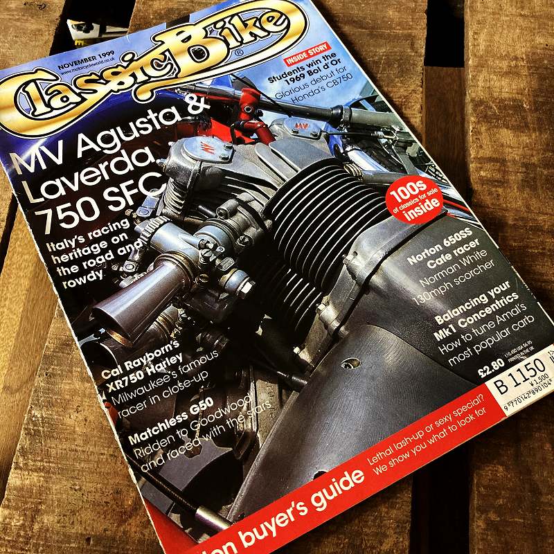 B1150 「Classic Bike」クラッシックバイク ヴィンテージバイク　英国車　古本　雑誌