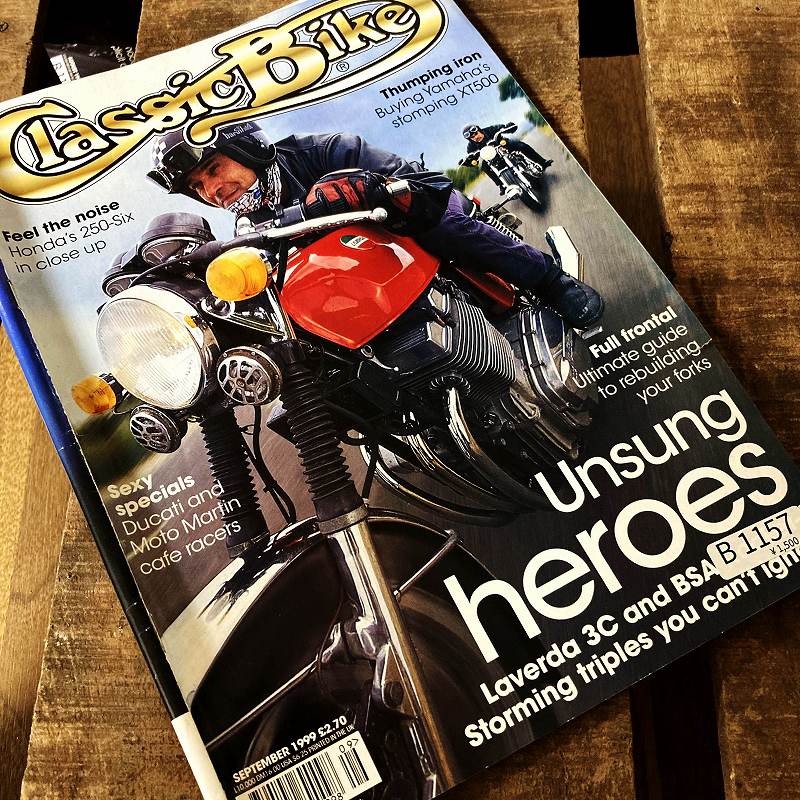 B1157 「Classic Bike」クラッシックバイク ヴィンテージバイク　英国車　古本　雑誌