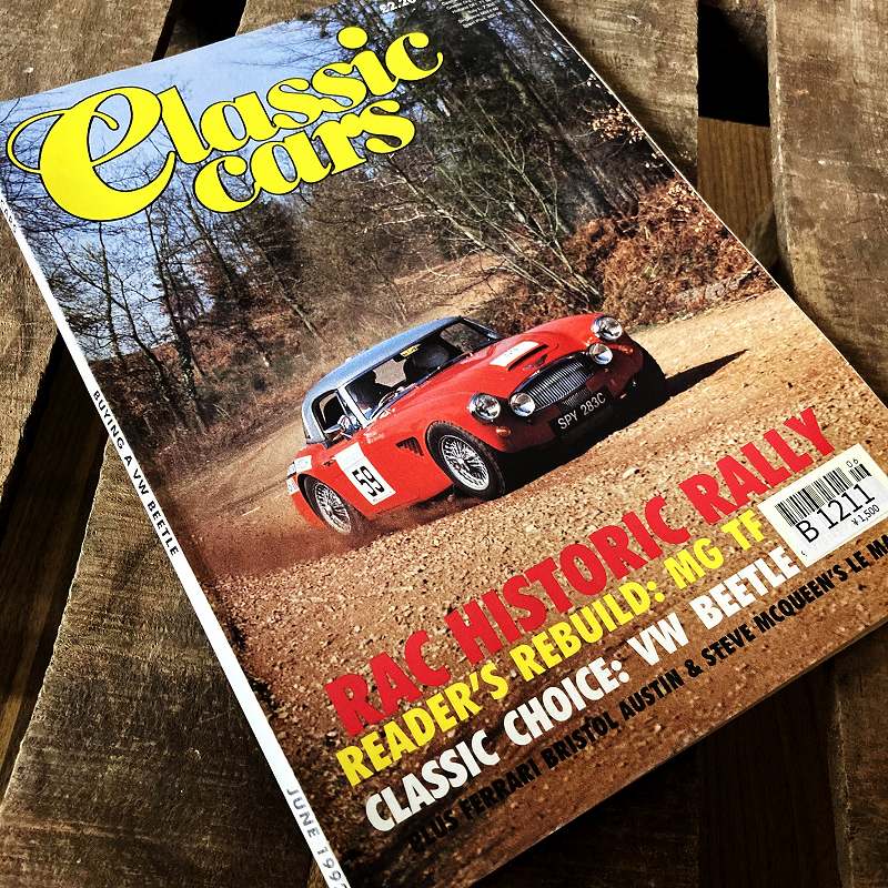 B1211 「Classic cars」クラッシックカー ヴィンテージ　旧車　英国車　古本　雑誌|ヴィンテージブック/本/雑誌