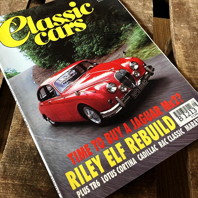 B1213 「Classic cars」クラッシックカー ヴィンテージ　旧車　英国車　古本　雑誌|ヴィンテージブック/本/雑誌