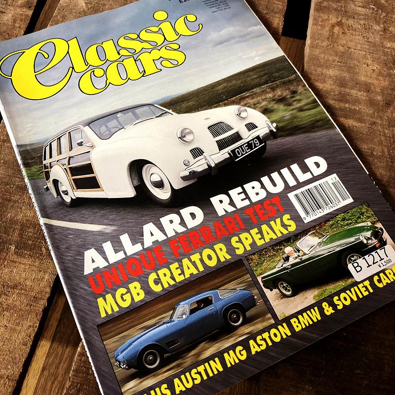 B1217 「Classic cars」クラッシックカー ヴィンテージ　旧車　英国車　古本　雑誌|ヴィンテージブック/本/雑誌