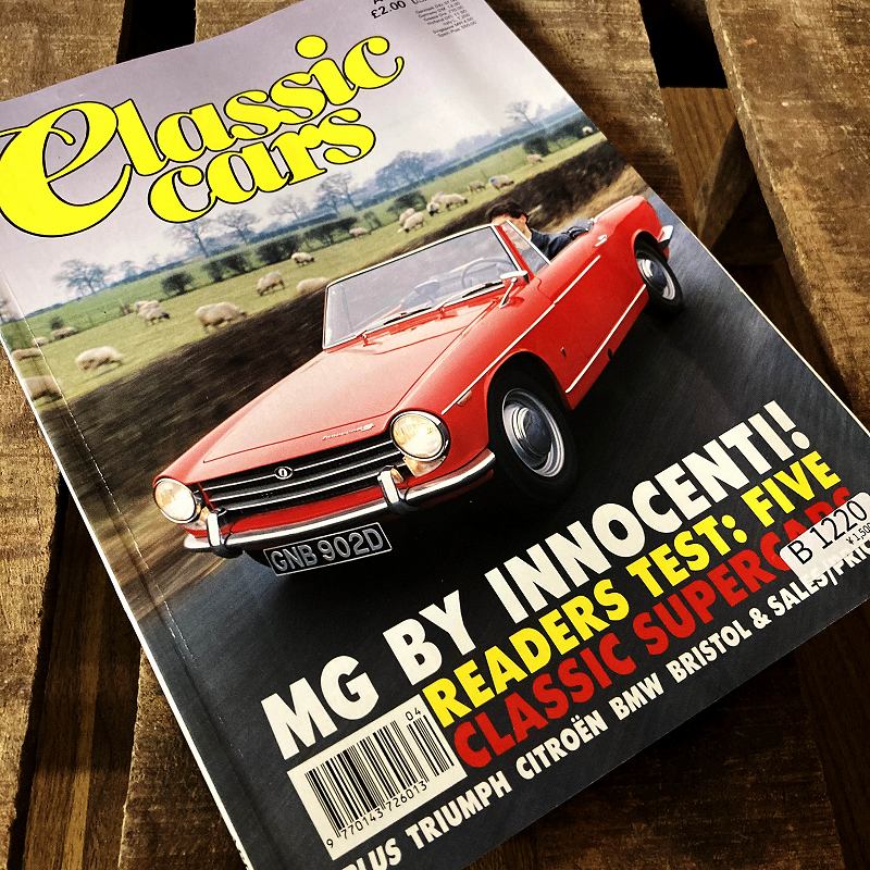 B1220 「Classic cars」クラッシックカー ヴィンテージ　旧車　英国車　古本　雑誌|ヴィンテージブック/本/雑誌