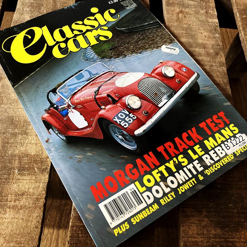 B1222 「Classic cars」クラッシックカー ヴィンテージ　旧車　英国車　古本　雑誌|ヴィンテージブック/本/雑誌