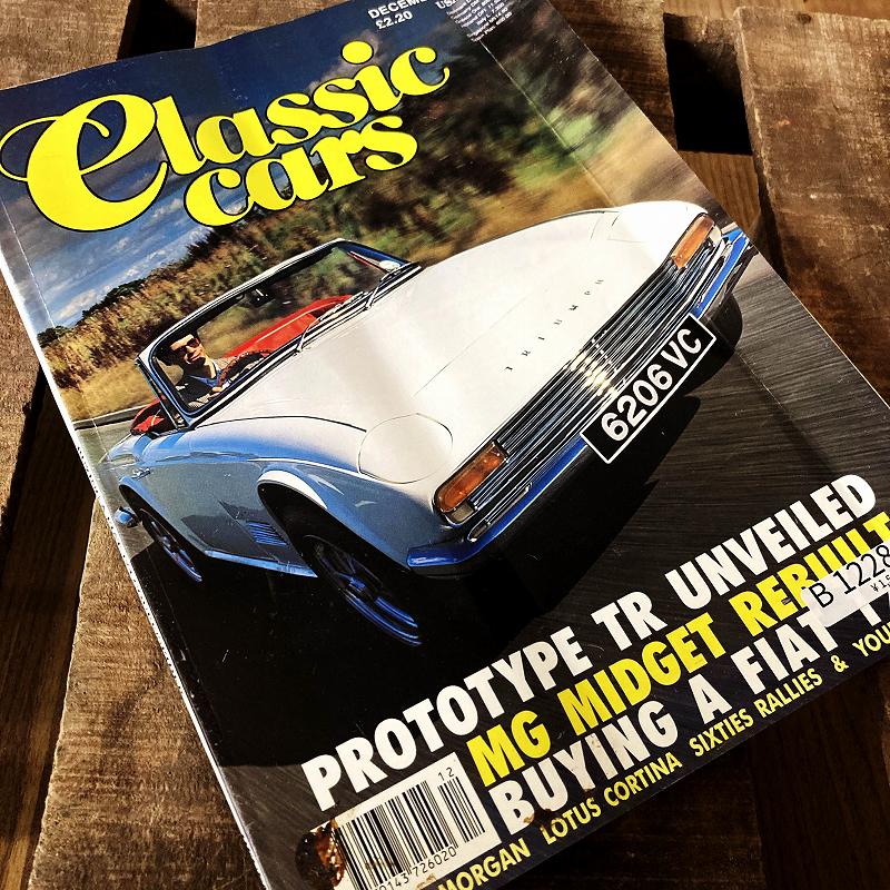 B1228 「Classic cars」クラッシックカー ヴィンテージ　旧車　英国車　古本　雑誌