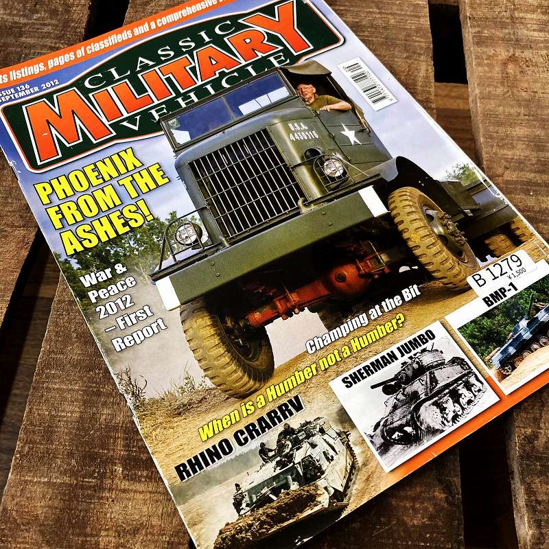 B1279 「CLASSIC MILITARY VEHICLE」クラシックミリタリービークル 軍事　軍用車　英国　古本　雑誌|ヴィンテージブック/本/雑誌