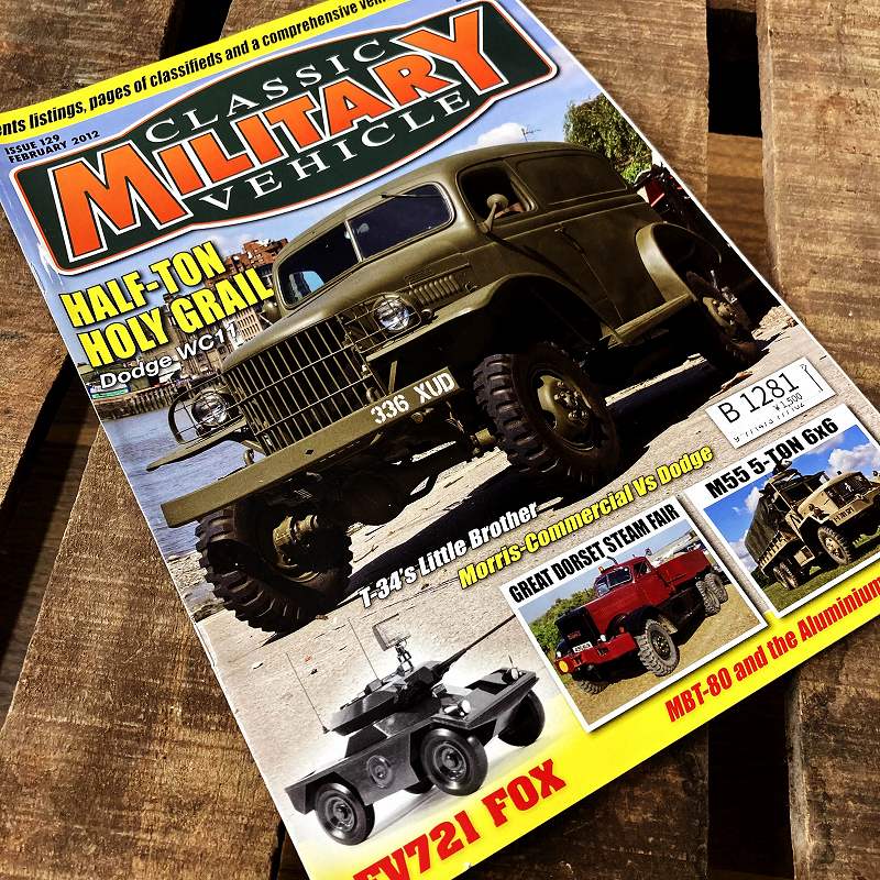 B1281 「CLASSIC MILITARY VEHICLE」クラシックミリタリービークル 軍事　軍用車　英国　古本　雑誌|ヴィンテージブック/本/雑誌