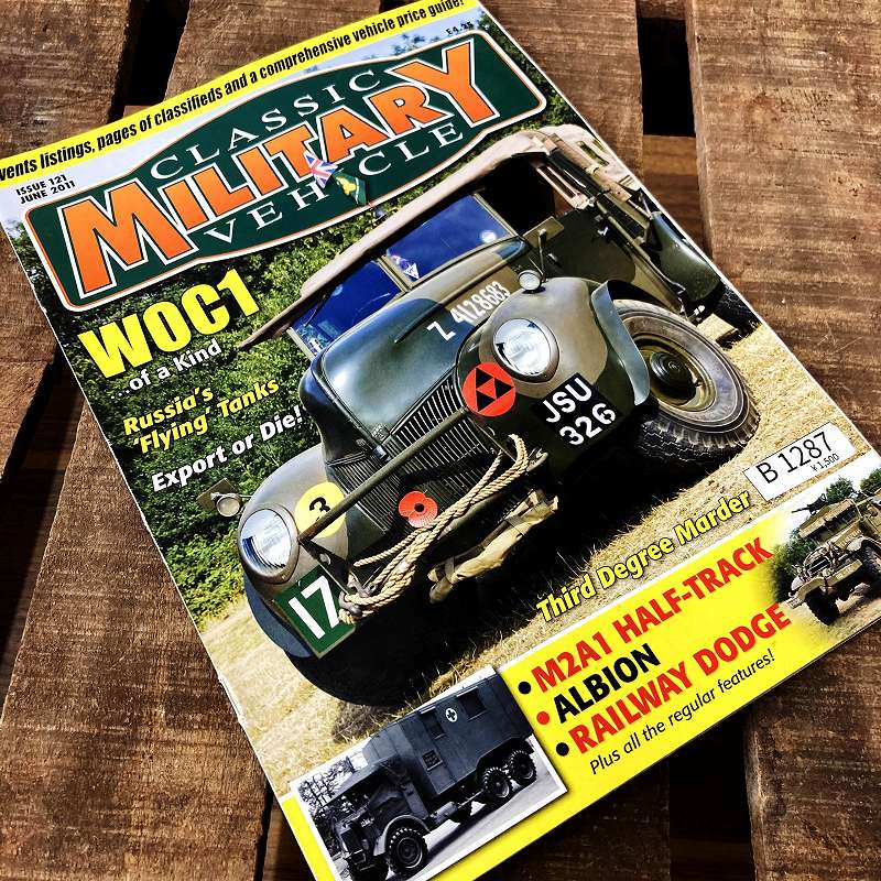 B1287 「CLASSIC MILITARY VEHICLE」クラシックミリタリービークル 軍事　軍用車　英国　古本　雑誌|ヴィンテージブック/本/雑誌