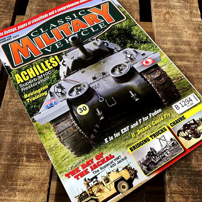 B1294 「CLASSIC MILITARY VEHICLE」クラシックミリタリービークル 軍事　軍用車　英国　古本　雑誌|ヴィンテージブック/本/雑誌