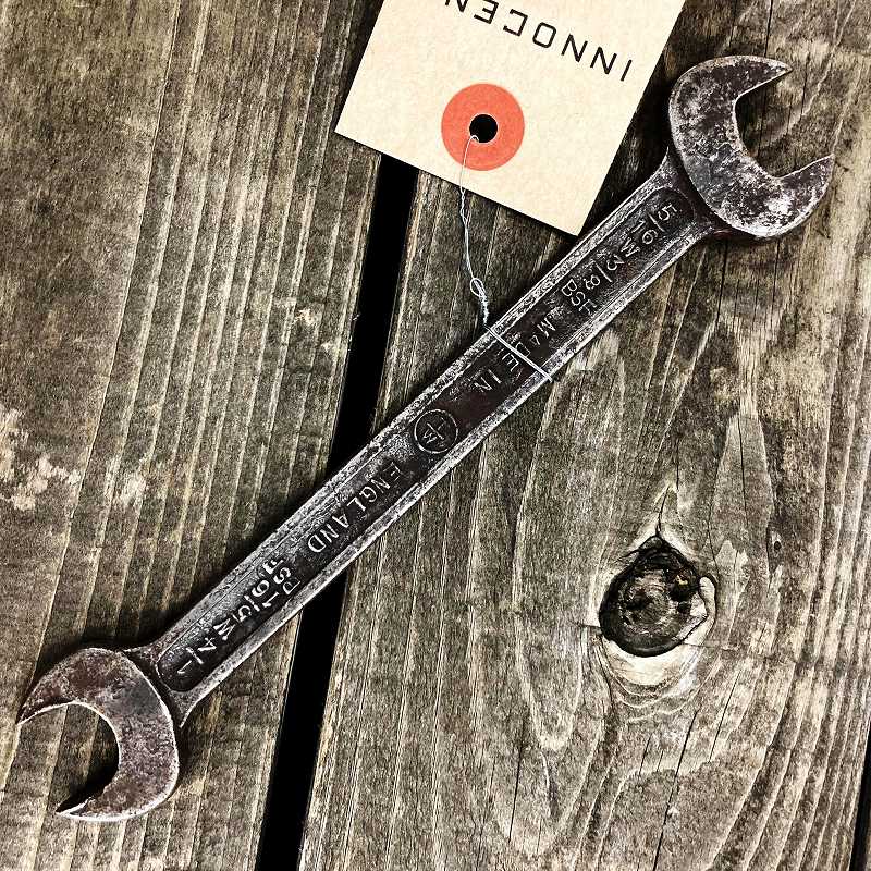 105446 UK ヴィンテージ　スパナ　ツール　英国 MADE IN ENGLAND