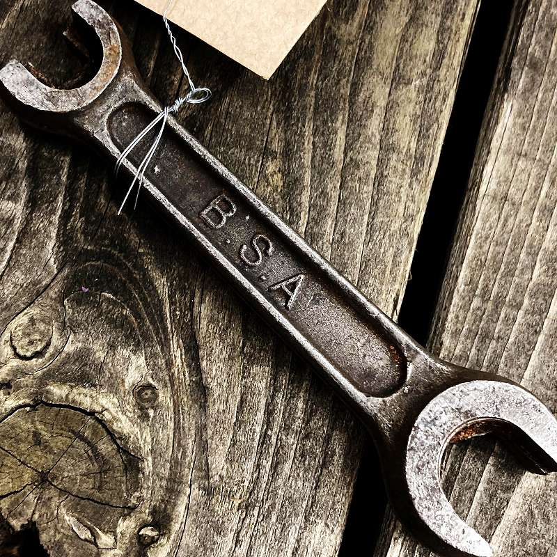 105561 UK ヴィンテージ　スパナ　BSA　ツール　英国 MADE IN ENGLAND