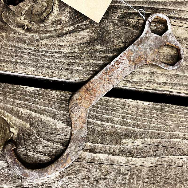 105583 UK ヴィンテージ　フックレンチ　ツール　英国 MADE IN ENGLAND