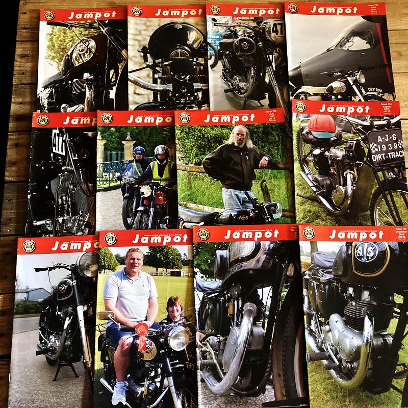 B1372  2013年「JAM POT」 ジャムポット 12冊セット　オーナーズクラブ　会報誌　雑誌　古本　ヴィンテージ