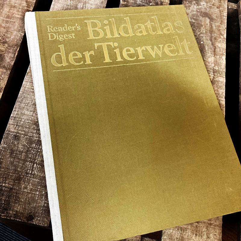 105636 「Bildatlas der Tierwelt」　英国　古本　ブック