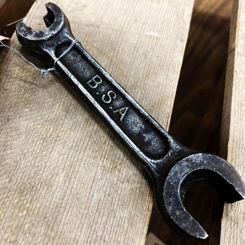 105717 UK BSA ヴィンテージ　スパナ　ツール　英国 MADE IN ENGLAND