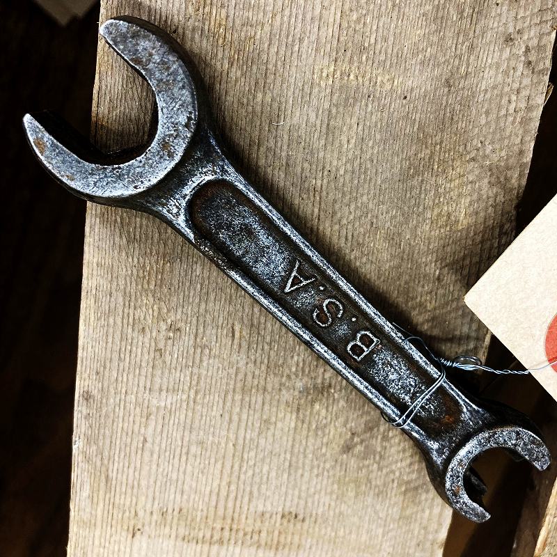 105712 UK BSA ヴィンテージ　スパナ　ツール　英国 MADE IN ENGLAND