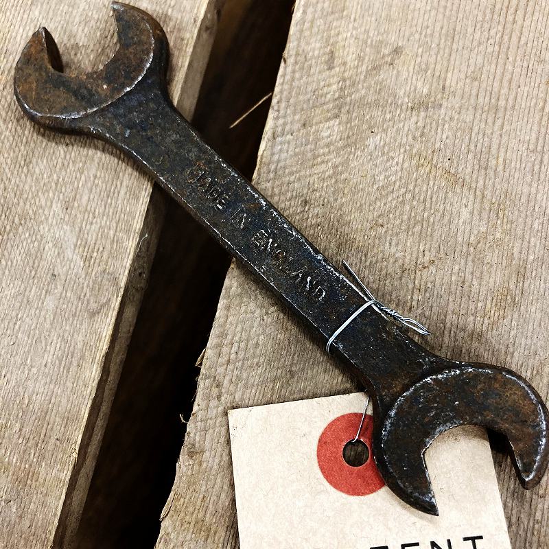 105736 UK ヴィンテージ　スパナ　ツール　英国 MADE IN ENGLAND