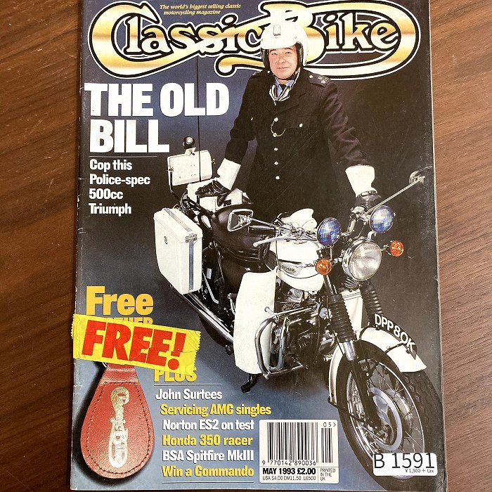 B1591 「Classic Bike」1993 クラシックバイク 英国 旧車雑誌