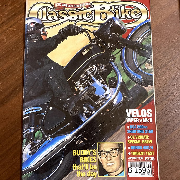 B1596 「Classic Bike」1995 クラシックバイク 英国 旧車雑誌