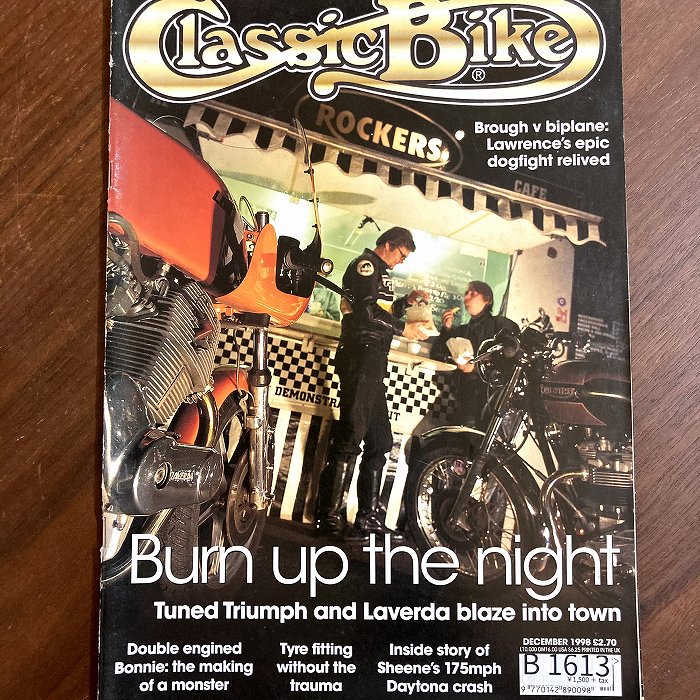 B1613 「Classic Bike」1998 クラシックバイク 英国 旧車雑誌