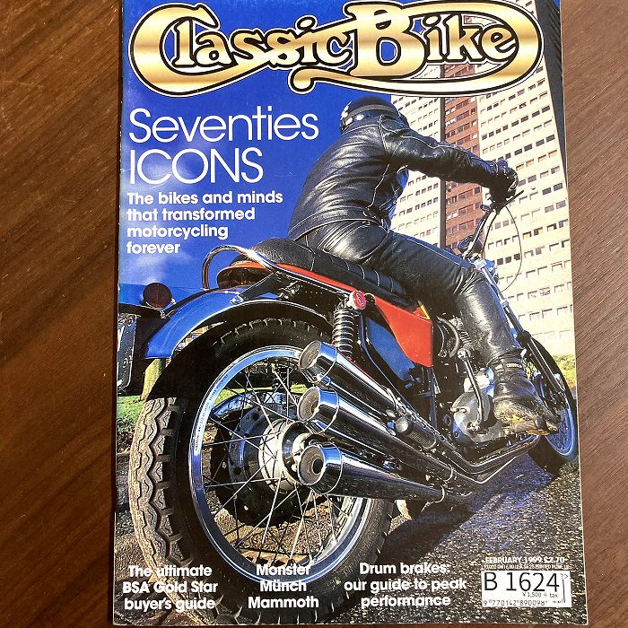 B1624 「Classic Bike」1999 クラシックバイク 英国 旧車雑誌