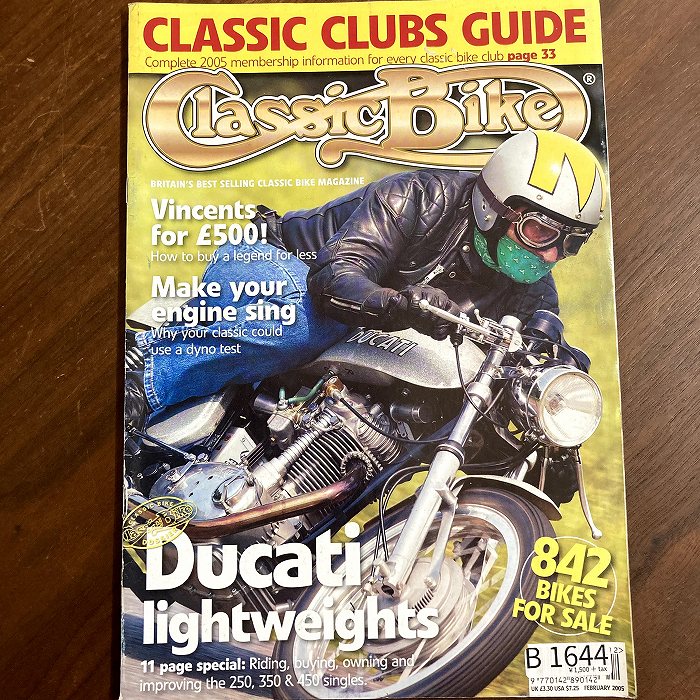 B1644 「Classic Bike」クラシックバイク 英国 旧車雑誌