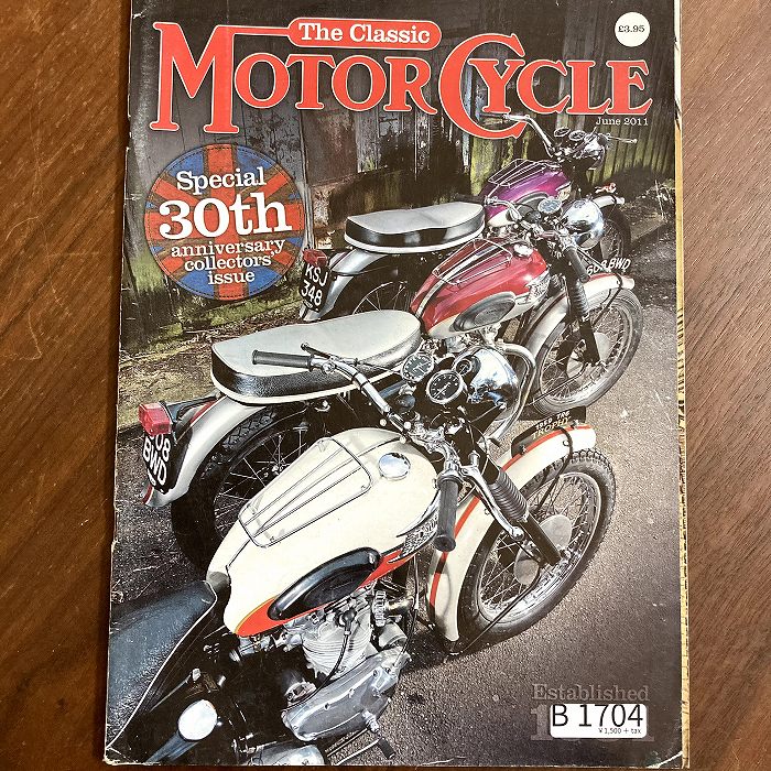 B1704 「The Classic MOTOR CYCLE」2011 クラシックモーターサイクル 英国 旧車雑誌