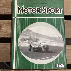 B1740 「MOTOR SPORT」1960　モータースポーツ 英国 旧車雑誌|ヴィンテージブック/本/雑誌