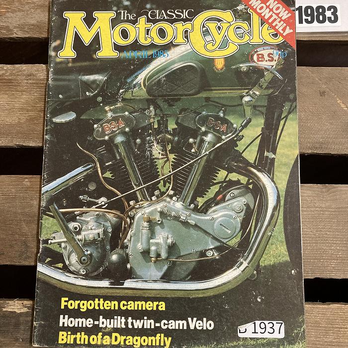 B1937 「THE CLASSIC MOTORCYCLE」1983　クラシックモーターサイクル 英国 旧車雑誌|ヴィンテージブック/本/雑誌