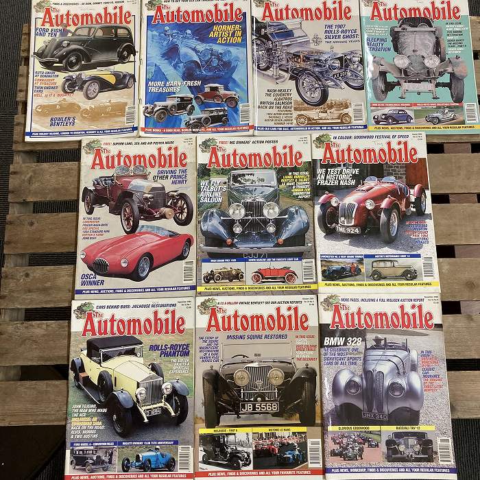 B1990 「THE AUTO MOBILE」2004  10冊セット　オートモービル 英国 旧車雑誌