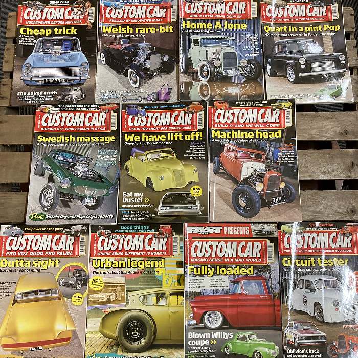 B2096 「CUSTOM CAR」2015  11冊セット    カスタムカー  英国 旧車雑誌