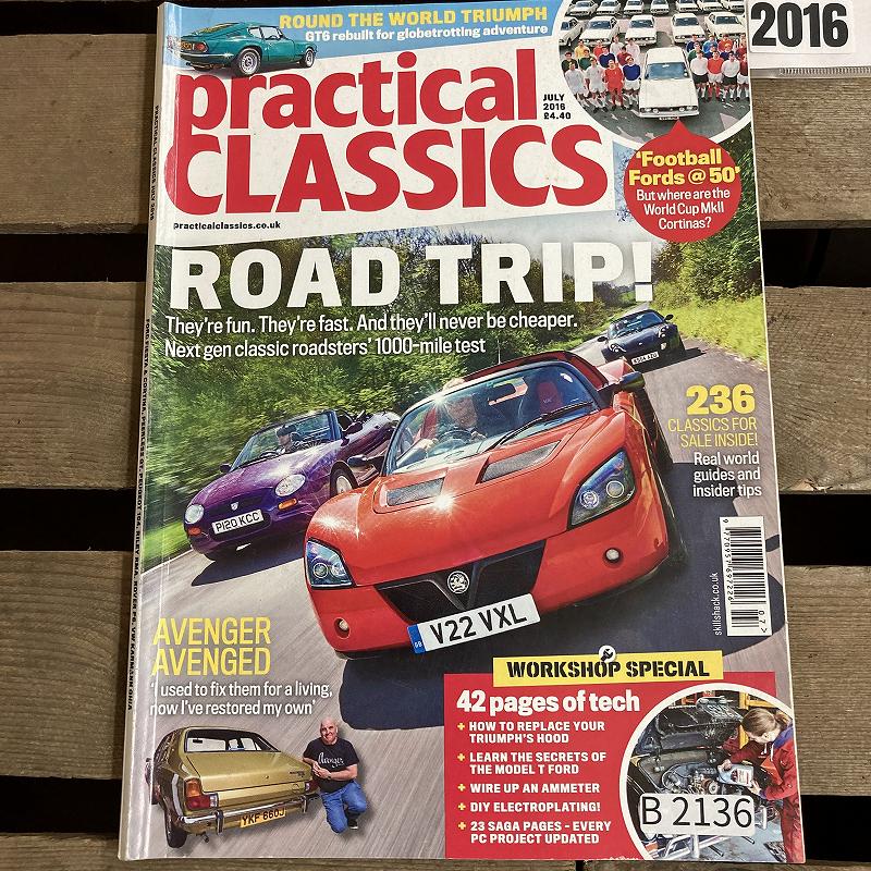 B2136 Practical Classics 16 プラクティカル クラシック 英国 旧車雑誌 ヴィンテージブック 本 雑誌 Innocent Online Shop