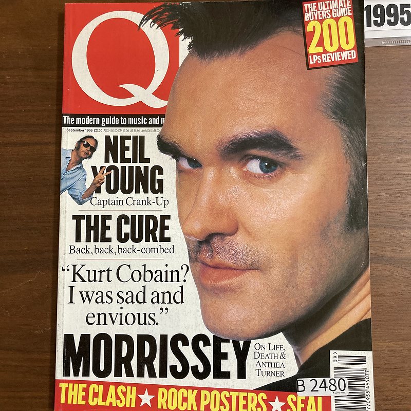 B2480  「Q」1995　Q誌 英国月刊音楽雑誌