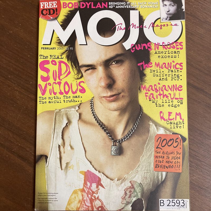 B2593 「MOJO」 英国月刊音楽雑誌 | ヴィンテージブック/本/雑誌