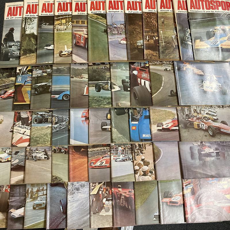 B2612 「AUTO SPORT」1972　52冊セット　オートスポーツ 英国 旧車雑誌