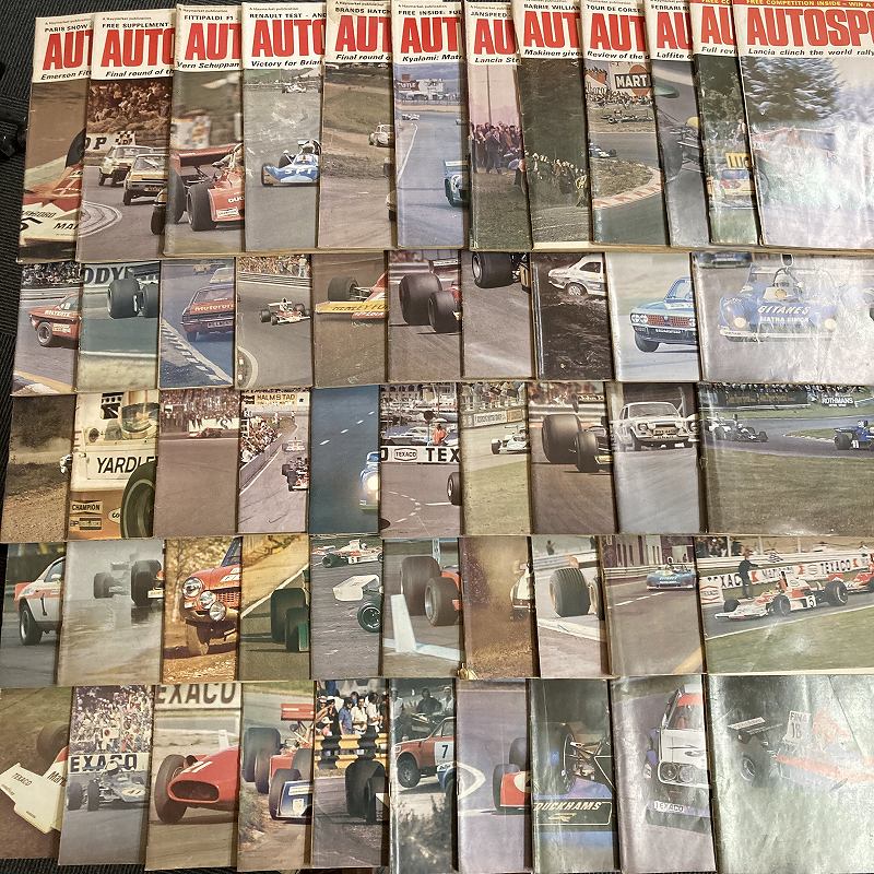 B2614 「AUTO SPORT」1974　52冊セット　オートスポーツ 英国 旧車雑誌