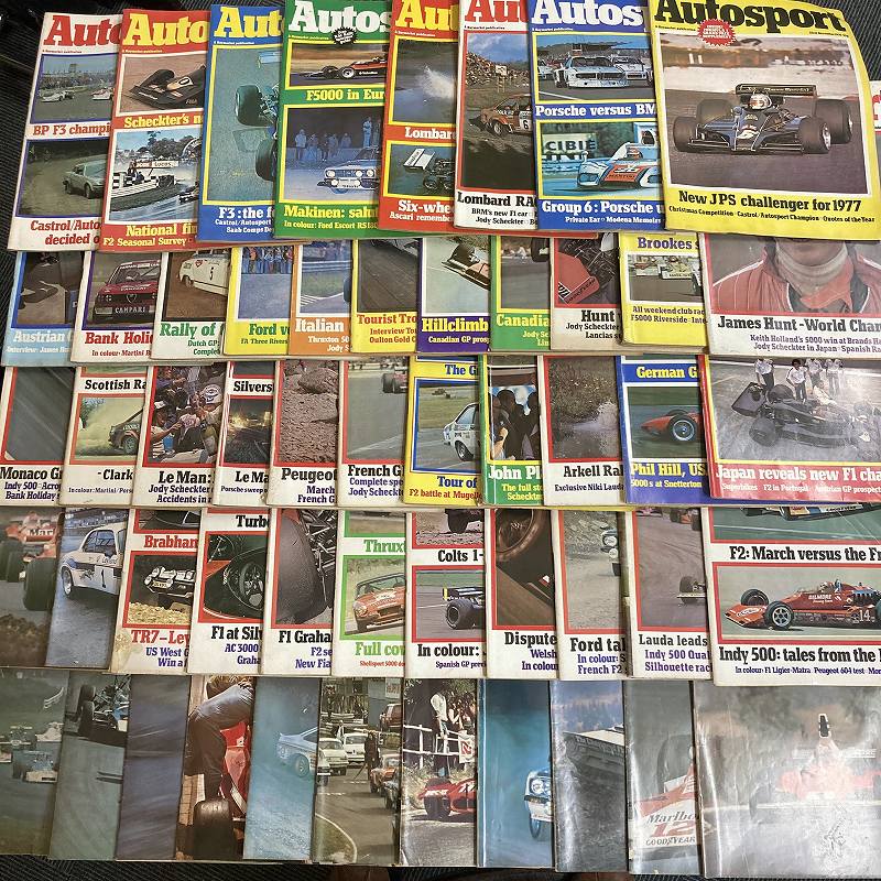 B2615 「AUTO SPORT」1976　52冊セット　オートスポーツ 英国 旧車雑誌