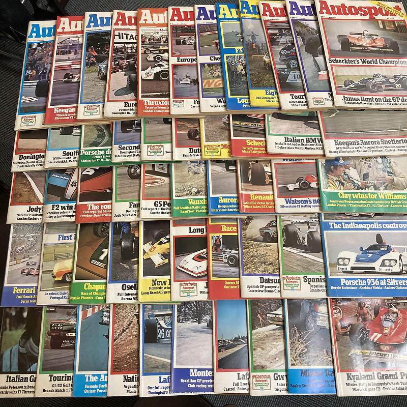 B2619 「AUTO SPORT」1979　51冊セット　オートスポーツ 英国 旧車雑誌