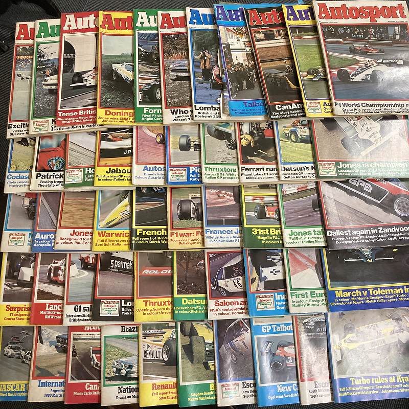 B2620 「AUTO SPORT」1980　51冊セット　オートスポーツ 英国 旧車雑誌