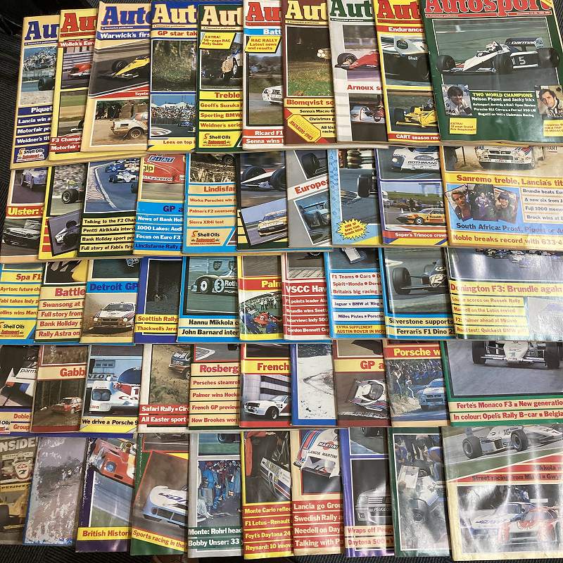 B2623 「AUTO SPORT」1983　50冊セット　オートスポーツ 英国 旧車雑誌