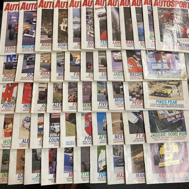 B2627 「AUTO SPORT」1987　52冊セット　オートスポーツ 英国 旧車雑誌