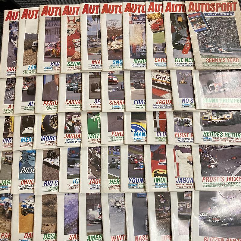 B2628 「AUTO SPORT」1988　50冊セット　オートスポーツ 英国 旧車雑誌