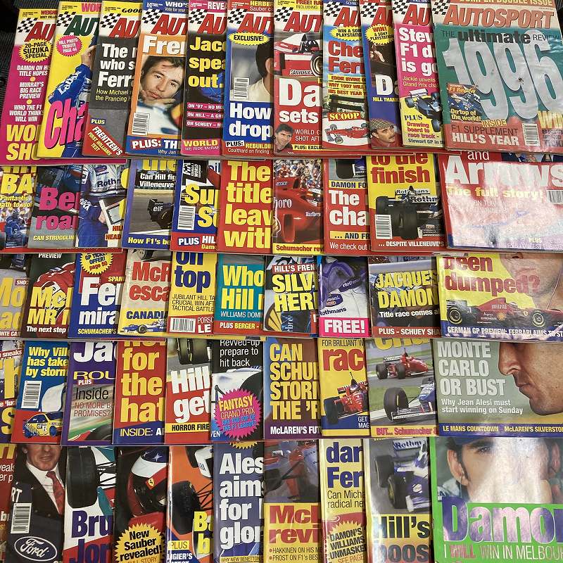 B2636 「AUTO SPORT」1996　51冊セット　オートスポーツ 英国 旧車雑誌